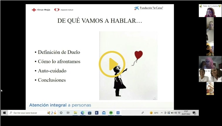 Hablemos de Duelo” por Gemma Roqueiras, Laura Marrero, psicólogas de Cruz Roja (Julio, 2022)