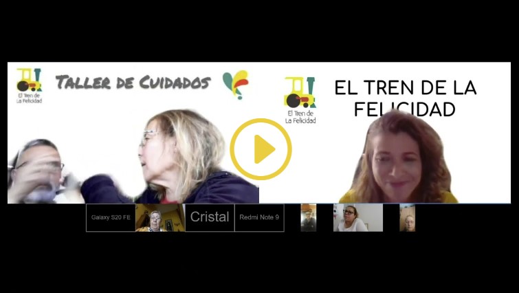 Cuidados Básicos de Salud II” por Sisa Hernández y Lourdes Regalado, sanitarias de El Tren de La Felicidad (Mayo, 2022)